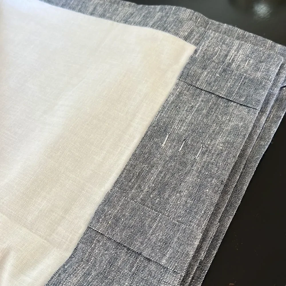 Pottery Barn Teen Cotton Linen Drape